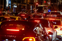 Κίνηση στους δρόμους της Αθήνας