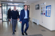 Ο υπουργός Υποδομών και Μεταφορών Γιώργος Γεραπετρίτης στη Λάρισα