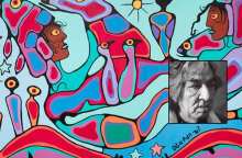 Πίνακας του Νορβάλ Μορισό, του «Πικάσο του Βορρά» - Ένθετη: Ο ζωγράφος