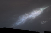 NASA's Curiosity Views First 'Sun Rays' on Mars