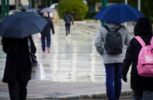 Βροχή στην Αθήνα