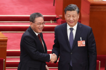 Ο Σι Τζινπίνγκ και ο Λι Τσιανγκ