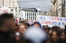 Πορεία στην Αθήνα για την τραγωδία στα Τέμπη