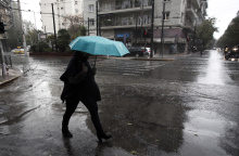 Βροχή στην Αθήνα