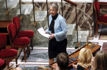 Η πρωθυπουργός της Γαλλίας Ελιζαμπέτ Μπορν