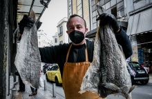 ΚΑΤΑΣΤΗΜΑ "ΜΑΡΙΑ ΒΟΡΙΑ" ΣΤΗΝ ΟΔΟ ΕΥΡΥΠΙΔΟΥ - ΠΑΣΤΟΣ ΜΠΑΚΑΛΙΑΡΟΣ (ΤΑΤΙΑΝΑ ΜΠΟΛΑΡΗ/EUROKINISSI)