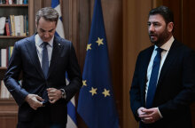 Κυριάκος Μητσοτάκης και Νίκος Ανδρουλάκης