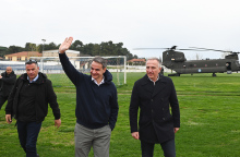 Στον Έβρο ο Κυριάκος Μητσοτάκης