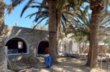 Στη δημοσιότητα εικόνα από το σημείο που εκτελούνταν οι παράνομες εργασίες στη Μύκονο