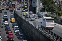 Κίνηση στους δρόμους της Αθήνας