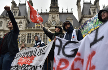 Διαδηλώσεις στη Γαλλία