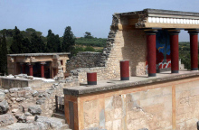 O αρχαιολογικός χώρος της Κνωσού