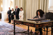 Ορκίστηκε υπηρεσιακή υπουργός Εσωτερικών η Καλλιόπη Σπανού