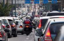 Μποτιλιάρισμα στους δρόμους της Αθήνας