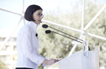 Η Ειρήνη Αγαπηδάκη  είναι η επικεφαλής του ψηφοδελτίου Επικρατείας της ΝΔ