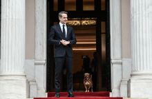 Ο Κυριάκος Μητσοτάκης και ο Πίνατ