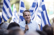 Ο Κυριάκος Μητσοτάκης στη Νέα Ιωνία