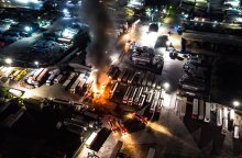 Μαφιόζικη εμπρηστική επίθεση σε βενζινάδικο στον Ασπρόπυργο