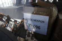 Στιγμιότυπο από το λιμάνι της Καλαμάτας μετά το ναυάγιο στην Πύλο