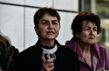 Η Κούλα Αρμουτίδου, μητέρα της Ελένης Τοπαλούδη