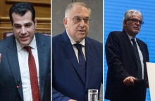 Θάνος Πλεύρης, Τάκης Θεοδωρικάκος, Χρήστος Στυλιανίδης