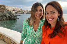 Η Σοφία Ζαχαράκη και η Δόμνα Μιχαηλίδου