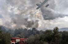 Φωτιά στο Μαρκόπουλο