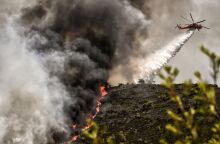 Φωτιά στο Λουτράκι