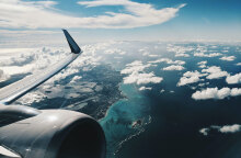 Φωτογραφία από ψηλά, μέσα από αεροπλάνο