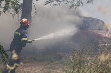 Φωτιά στην Κέρκυρα: Μήνυμα από το 112 για εκκένωση της Ημερολιάς