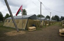 To στρατόπεδο που παραχώρησε ο Λουκασένκο για να φιλοξενήσει τη Wagner © EPA