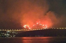 Φωτιά κοντά στη Νέα Πέραμο