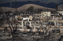 Καταστροφές στο Μάουι από τη μεγάλη πυρκαγιά