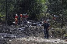 Συντριβή αεροσκάφους στη Μαλαισία