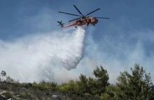 Φωτιά τώρα στo Δίστομο Βοιωτίας
