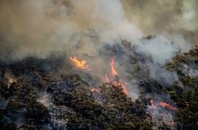 Φωτιές: Αναζωπυρώσεις σε Έβρο και Ροδόπη