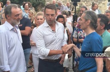 Κασσελάκης: Ξεκίνησε στα Χανιά η προεκλογική του εκστρατεία 