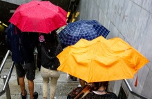 Κακοκαιρία Daniel: Ισχυρή βροχόπτωση στην Αττική