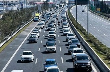 Εθνική Οδός Αθηνών - Κορίνθου: Ουρές χιλιομέτρων στο ρεύμα προς Αθήνα