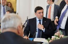 Ο υπουργός Κλιματικής Κρίσης και Πολιτικής Προστασίας Βασίλης Κικίλιας © ΓΙΩΡΓΟΣ ΚΟΝΤΑΡΙΝΗΣ / EUROKINISSI