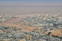 Καταστροφές στην πόλη Ντέρνα της Λιβύης από την κακοκαιρία Daniel