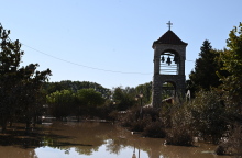 Καταστροφές στη Μεταμόρφωση Καρδίτσας από τις πλημμύρες