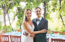 Το νεόνυμφο ζευγάρι Αυστριακών