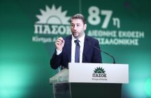 Ο πρόεδρος του ΠΑΣΟΚ-ΚΙΝΑΛ, Νίκος Ανδρουλάκης