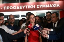 Η Έφη Αχτσιόγλου συγκέντρωσε 36,21% © TΑΤΙΑΝΑ ΜΠΟΛΑΡΗ/EUROKINISSI