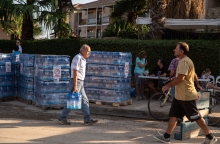 Διανομή νερού στον Βόλο