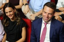 Μετά τα χαμόγελα, ήρθαν τα «καρφιά» μεταξύ Έφης Αχτσιόγλου και Στέφανου Κασσελάκη © ΓΙΩΡΓΟΣ ΚΟΝΤΑΡΙΝΗΣ / EUROKINISSI