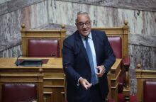 O Μάκης Βορίδης απάντησε στις καταγγελίες Ανδρουλάκη για τις υποκλοπές © ΒΑΣΙΛΗΣ ΡΕΜΠΑΠΗΣ/EUROKINISSI