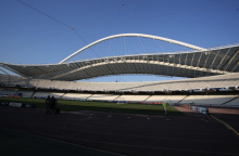 Το στέγαστρο Καλατράβα στο ΟΑΚΑ