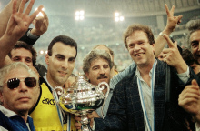 Ο Γιάννης Ιωαννίδης με τον Νίκο Γκάλη